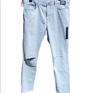 Plus Size Tommy Hilfiger Stretchy High Rise Jeans